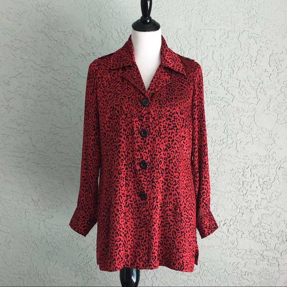 🎉2/$15🎉Windridge Cheryl Nash Top - Sz M